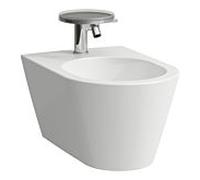 LAUFEN Kartell mur Bidet 8303310003021 blanc 37x54,5cm, 2000 , avec vidage et trop-plein