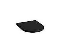 Laufen Kartell SiÚge de WC avec couvercle, amovible, avec dispositif dabaissement automatique, H891333, Coloris: Noir Mat - H8913337160001