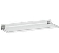 LAUFEN Kartell Tablette Shelfish, L/P/H 450/155/40 mm, fixée au mur, H3853300910001, Couleur: noir