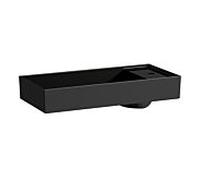 LAUFEN Kartell vasque 8123320201111, 75x35cm, noir, trou pour robinet 2000