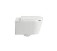 LAUFEN Kartell wall WC H8203370000001 blanc , sans rebord, forme à l'intérieur rond