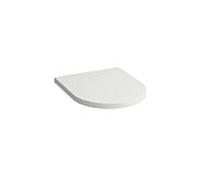 Laufen Kartell SiÚge WC avec housse, amovible, avec mécanisme de fermeture en douceur, Coloris: Neige (blanc mat) - H8913337570001