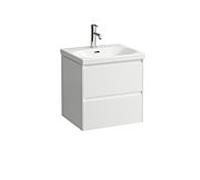 Laufen Meuble sous-lavabo LANI pour Lua 2 tiroirs SoftClose 535×515×445 mm blanc mat