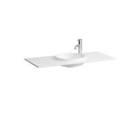 LAUFEN LANI lavabo de meuble slim, 975x445mm, pour H404272, Marbond, 1 trou pour robinet, sans trop-plein, H8140757571141, Couleur: Blanc Mat