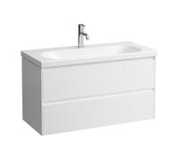 LAUFEN LANI Meuble avec vasque LUA, 2 tiroirs, H8100890001561+H4035621122601,
