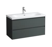 LAUFEN LANI Meuble avec vasque LUA, 2 tiroirs, H8100894001041+H4035621122661,