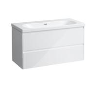LAUFEN LANI Meuble avec vasque LUA, 2 tiroirs, H8100894001091+H4035621122611,