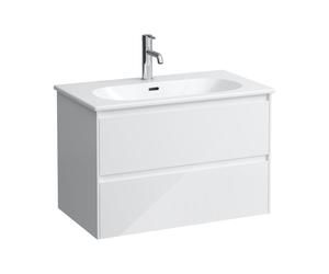 LAUFEN LANI Meuble avec vasque LUA, 2 tiroirs, H8600872611041,