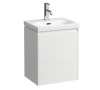 LAUFEN LANI Meuble sous-lavabo, 1 porte, charnières à droite, 435x515x340mm, H4035021122611, Couleur: Blanc brillant