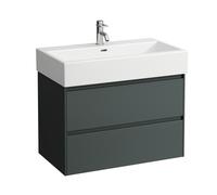 LAUFEN LANI Meuble sous-lavabo, 2 tiroirs, SoftClose, 785x515x450mm, H4035521122661, Couleur: Trafic gris