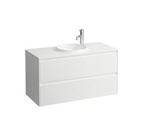 LAUFEN LANI Meuble sous-lavabo, 2 tiroirs, SoftClose pour lavabo H814075, 972x442x504mm, H4042721129901, Couleur: Specialcolor