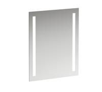Lani miroir 550mm 2 éclairages led verticaux intégrés 550x700x28mm miroir - LAUFEN H4038511121441