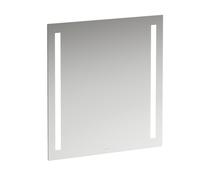 Lani miroir 650mm 2 éclairages led verticaux intégrés 650x700x28mm miroir - LAUFEN H4038531121441