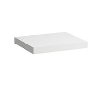 LAUFEN LANI Plan de toilette, sans découpe, 585x495x65mm, H4046401122601, Couleur: Blanc mat