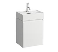 Meuble Lave-Mains Laufen LANI Charnière droite 1 porte pour Kartell 330x437x515mm Blanc mat