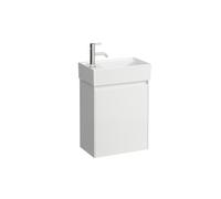 LAUFEN LANI pour Kartell Meuble sous-lavabo, 1 porte, charnières à gauche, 435x270x515mm, H4039011129991, Couleur: multicolore