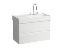 LAUFEN LANI pour Kartell Meuble sous-lavabo, 2 tiroirs, 880x450x515mm, pour H810339, H4039621129991, Couleur: multicolore