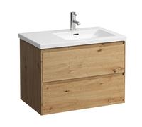 LAUFEN LANI pour meuble sous-lavabo Living Square, 2 tiroirs, 735x470x515mm, pour H817439, H4041721122671, Couleur: ChÃªne sauvage