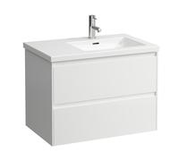 LAUFEN LANI pour meuble sous-lavabo Living Square, 2 tiroirs, 735x470x515mm, pour H817439, H4041721129991, Couleur: multicolore