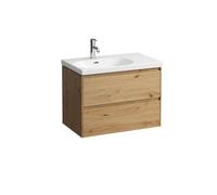 LAUFEN LANI pour meuble sous-lavabo Lua, 2 tiroirs, SoftClose, pour tablette WC droite, 750x515x445mm, H4035921122671, Couleur: ChÃªne sauvage