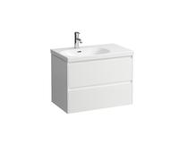 LAUFEN LANI pour meuble sous-lavabo Lua, 2 tiroirs, SoftClose, pour tablette WC droite, 750x515x445mm, H4035921122601, Couleur: blanc mat