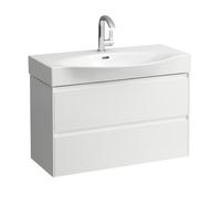 Laufen Lani pour meuble sous-lavabo Palace, 2 tiroirs, 880x370x515mm, H4042121122601, Couleur: Blanc mat