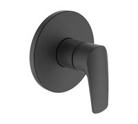 Laurin mitigeur de douche encastré pour simibox pvd titane noir mat - LAUFEN HF500778428000