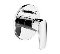 Laurin mitigeur bain-douche encastré pour simibox avec clapet anti-retour chromé - LAUFEN HF500789100000