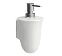 Laufen The New Classic Distributeur de savon, cÃ©ramique saphir, H873855, Coloris: Blanc - H8738550000001