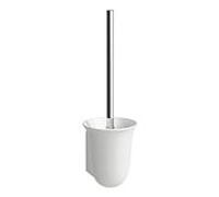 Laufen Ensemble brosse WC The New Classic H8738527570001 céramique saphir Neige (blanc mat)