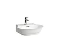 LAUFEN Le nouveau H8168520001041 poser classique H8168520001041 50x45cm, dessous rectifié, avec trop-plein, avec trou pour robinet 2000 blanc