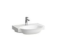 LAUFEN The New Classic lavabo, encastré, sans trop-plein, 3 trous pour robinet, 600x480mm, H8138537571581, Couleur: blanc mat