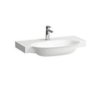 LAUFEN Le nouveau lavabo classique H8138554001561 sous, sans trop-plein, avec trou pour robinet 2000