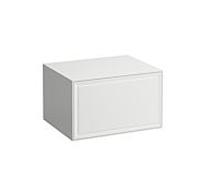LAUFEN The New Classic Sideboard, sans découpe, 575x455x345mm, 1 tiroir, H4060050856311, Couleur: Blanc brillant