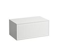 Laufen The New Classic Sideboard, sans découpe, 1 tiroir, 775x455x345mm, H406015085, Couleur: Neige (blanc mat)