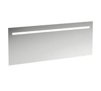 Miroir Leelo courant avec Ã©clairage LED horizontal intÃ©grÃ©, cadre en aluminium, 1800 mm, version avec 3 interrupteurs Ã capteur tactile - H4477039501441