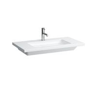 LAUFEN Living Square lavabo, encastré, 3 trous pour robinet, 900x480, blanc, H8164330001581, Exécution: sans trop-plein