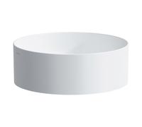 LAUFEN Living Square vasque, sans trou pour robinet, sans trop-plein, 380x380mm, H8114350001121, Couleur: Blanc