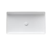 LAUFEN Living Square bol 8114340001121 60x34cm, sans trop-plein ni trou pour robinet, céramique saphir