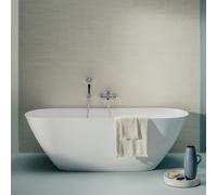 Laufen Baignoire à poser LUA 750x1700x540 mm Marbond H2200820000001 Blanc