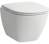 Laufen – Cuvette de WC suspendue Lua H8200830000001 compacte 36x49 cm blanc brillant