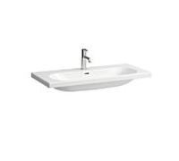 Laufen Lua H8100890001091 100x46cm, encastré, blanc , avec trop-plein, sans trou pour robinet