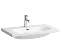 Laufen Lua lavabo 80x46 cm rectangulaire classique blanc brillant H8160870001041