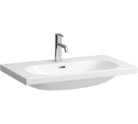 Laufen Lua lavabo 80x46 cm rectangulaire classique blanc brillant H8160870001091