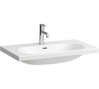 Laufen Lua lavabo 80x46 cm rectangulaire classique blanc brillant H8160874001091