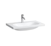 Laufen Lua H8100870001561 80x46cm, encastré, blanc , sans trop-plein, avec trou pour robinet 2000