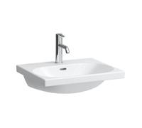 LAUFEN LUA lavabo à poser, 1 trou pour robinet, avec trop-plein, 550x460mm, H8160820001041, Couleur: Blanc