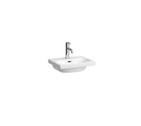 Laufen accessoire Lua lave-mains H8160800001041 45x35cm, blanc , avec trop-plein, avec trou pour robinet 2000