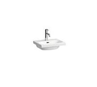 Laufen Lua lave-mains H8150810001041 45x35cm, encastré, blanc , avec trop-plein, avec trou pour robinet 2000