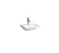Laufen Lua lave-mains H8150810001561 45x35cm, encastrable dessous, blanc , sans trop-plein, avec trou pour robinet 2000